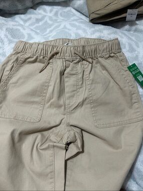 Casual Drawstring Beige Pants perfect for school uniform